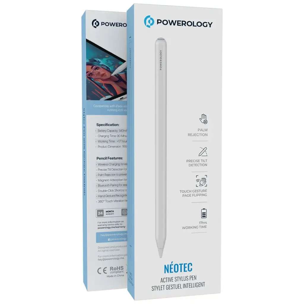Powerology Neotec Gesture Bluetooth Stylus Pen - Linkphones Center